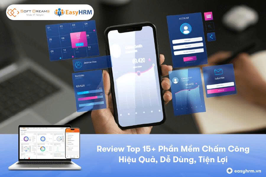 Các phần mềm chấm công thông dụng