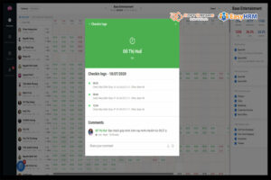 Phần mềm chấm công nhân viên Base