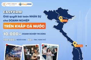 EasyHRM có đầy đủ phân hệ cho bộ phận nhân sự