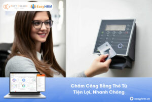 Chấm công bằng thẻ từ