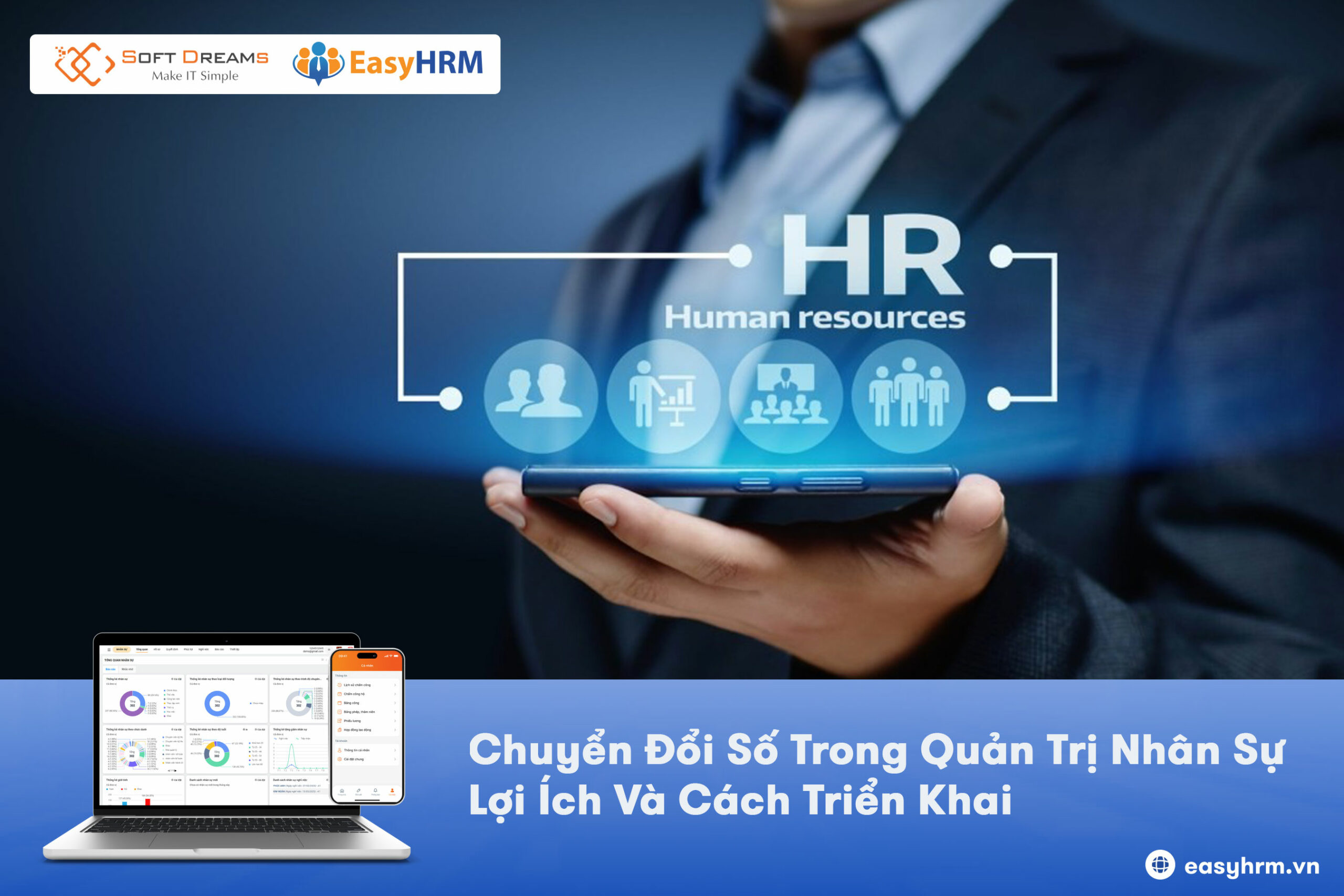 Chuyển đổi số trong quản trị nhân sự
