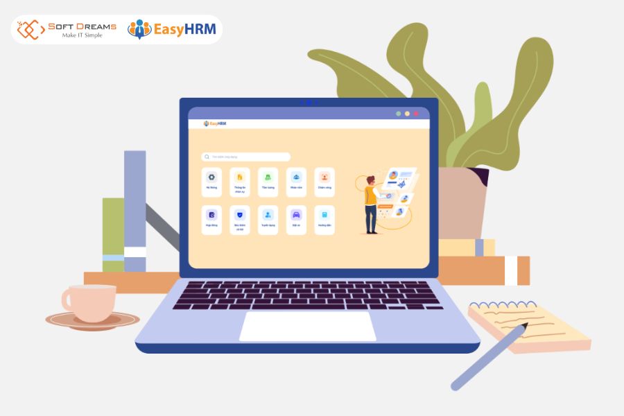 EasyHRM - Phần mềm quản trị nhân sự toàn diện
