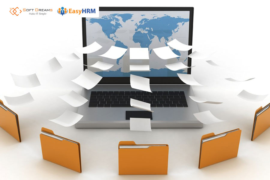 Lưu trữ tài liệu dễ dàng khi sử dụng phần mềm HRM
