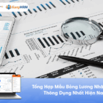 Tổng Hợp Mẫu Bảng Lương Nhân Viên Thông Dụng Nhất Hiện Nay