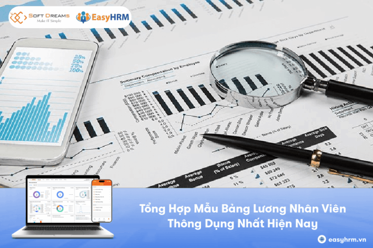 Tham khảo mẫu bảng lương nhân viên