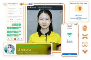 Ứng dụng chấm công trên điện thoại AMIS 