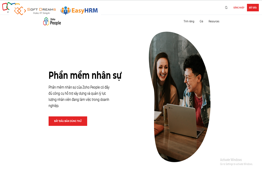 Phần mềm quản lý nhân sự Zoho People