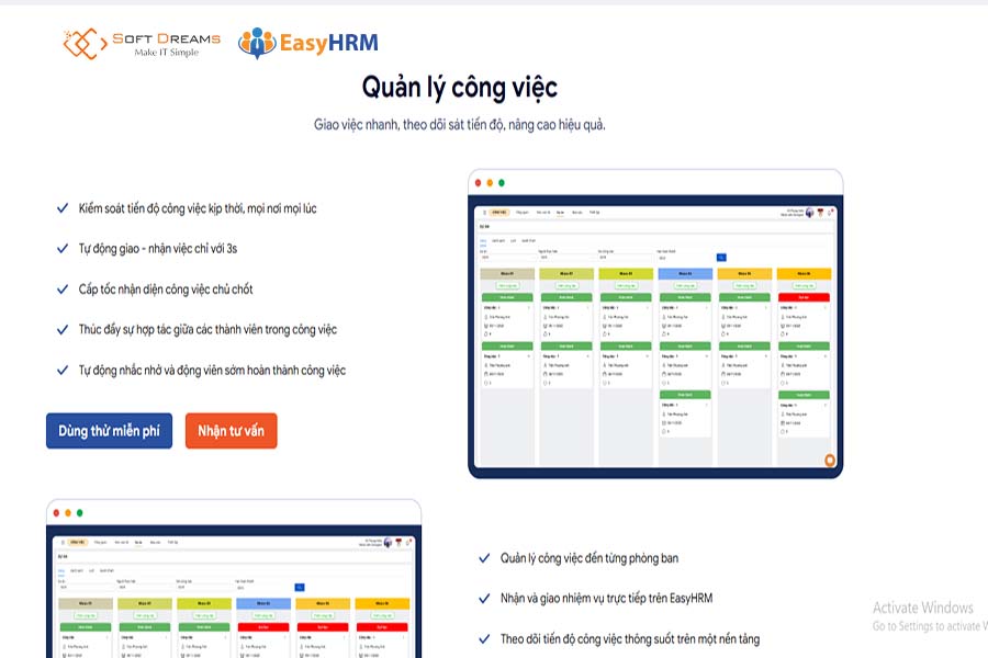 Phần mềm quản lý tuyển dụng EasyHRM