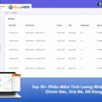 Top 15+ Phần Mềm Tính Lương Tốt Nhất 2026 Cho Doanh Nghiệp Việt
