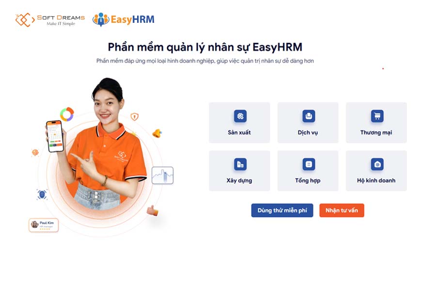 Phần mềm tính lương EasyHRM