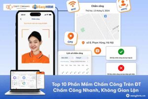 Phần mềm chấm công trên điện thoại tốt nhất