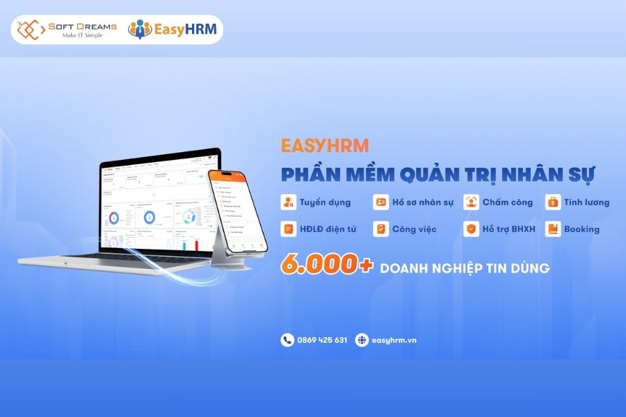EasyHRM phù hợp với mọi loại hình doanh nghiệp