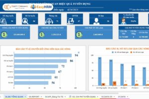 Mẫu báo cáo tuyển dụng chi tiết
