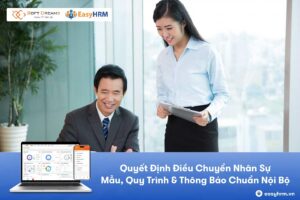Quyết định điều chuyển nhân sự chuẩn form