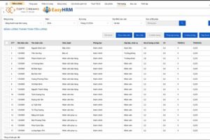 Tính lương là module nổi bật của EasyHRM