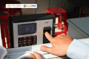 Cách chấm công cho công nhân bằng vân tay