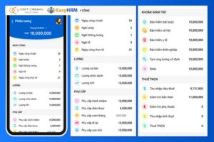 Chọn phần mềm quản lý nhân sự tiền lương có nhiều tính năng