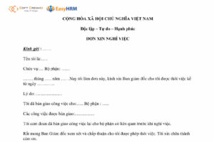 Mẹo viết đơn xin nghỉ việc lịch sự, giữ thiện cảm