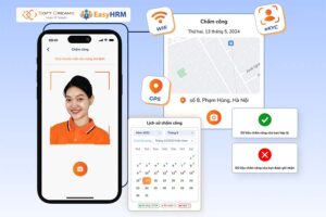 Phần mềm chấm công bằng khuôn mặt EasyHRM