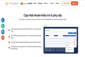 Phần mềm quản lý tiền lương EasyHRM