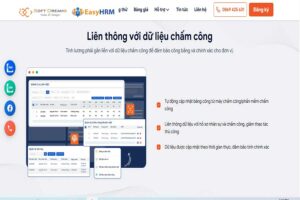 EasyHRM - Phần mềm tính lương dễ sử dụng, nhiều tính năng