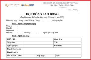 Trước khi tính lương cần có hợp đồng lao động