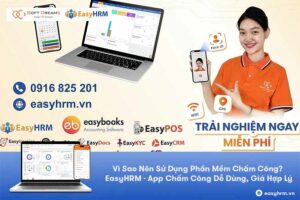 Vì sao nên sử dụng phần mềm chấm công?