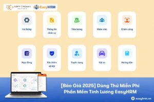 Cập nhật bảng giá phần mềm tính lương EasyHRM