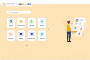 EasyHRM có đầy đủ phân hệ nhân sự