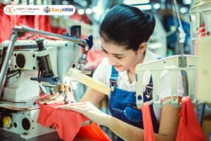 Lương sản phẩm thường áp dụng trong lĩnh vực sản xuất