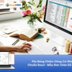 File Bảng Chấm Công Cá Nhân Chuẩn Excel – Mẫu Đơn Giản Dễ Dùng