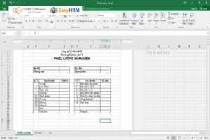 Top những mẫu phiếu lương mới nhất 2025