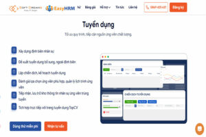 Phần mềm tuyển dụng nhân sự EasyHRM
