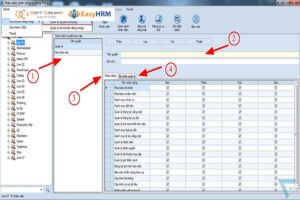 Phân quyền truy cập dữ liệu chấm công rõ ràng 