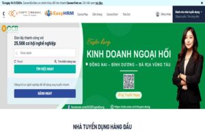Trang web tuyển dụng cấp trung và cấp cao Careerbuilder.vn