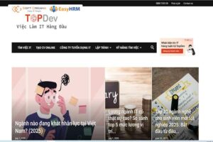 Website tìm việc Topdev.vn