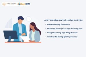 Gợi ý xây dựng phương án trả lương thử việc