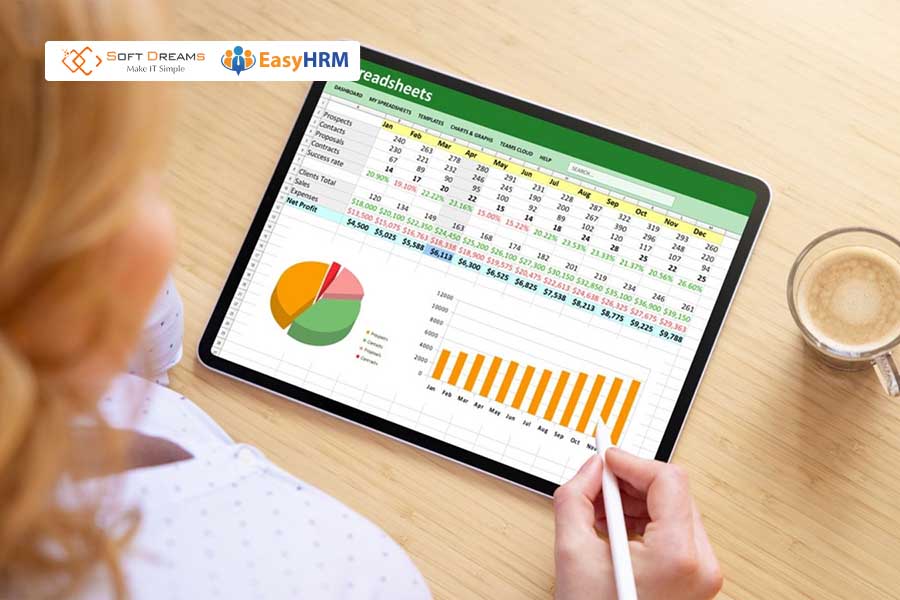 Mẫu bảng lương 3P giúp doanh nghiệp tự động hóa công thức tính toán