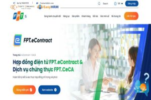 Phần mềm hợp đồng điện tử FPT.eContract