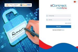 Phần mềm hợp đồng điện tử MobiFone 