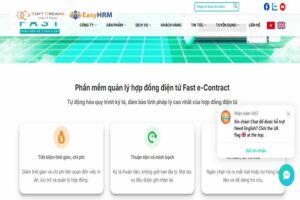 Phần mềm quản lý hợp đồng điện tử FAST e-Contract
