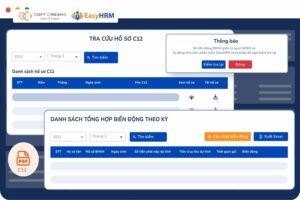 Phần mềm quản lý thông tin nhân sự EasyHRM
