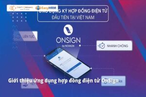 Ứng dụng ký hợp đồng điện tử OnSign