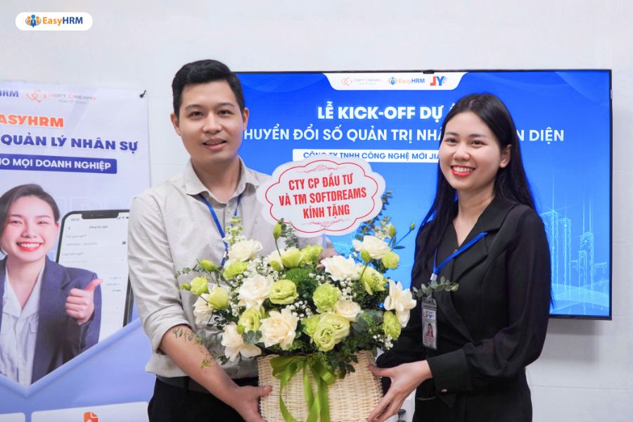Buổi Kick-off Cho sự hợp tác giữa EasyHRM và Jiayi Việt Nam