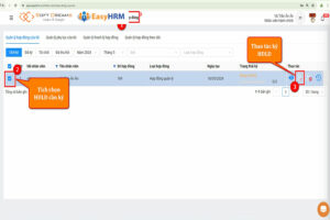 Ký hợp đồng điện tử bằng phần mềm EasyHRM 