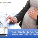 Tổng Hợp Mẫu Đơn Nghỉ Thai Sản Chuẩn Luật, Dùng Cho Nhiều Trường Hợp