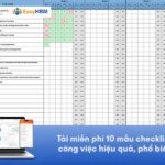Tổng Hợp Mẫu checklist công việc hiệu quả, phổ biến [TẢI MIỄN PHÍ]