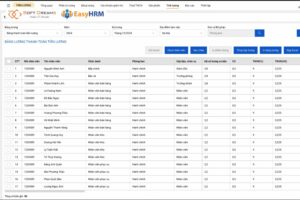 EasyHRM - Phần mềm tính lương dễ dùng, giá rẻ