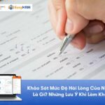 Tại sao cần làm mẫu khảo sát mức độ hài lòng của nhân viên?