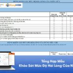 Tổng hợp mẫu khảo sát mức độ hài lòng của nhân viên [Tải miễn phí]